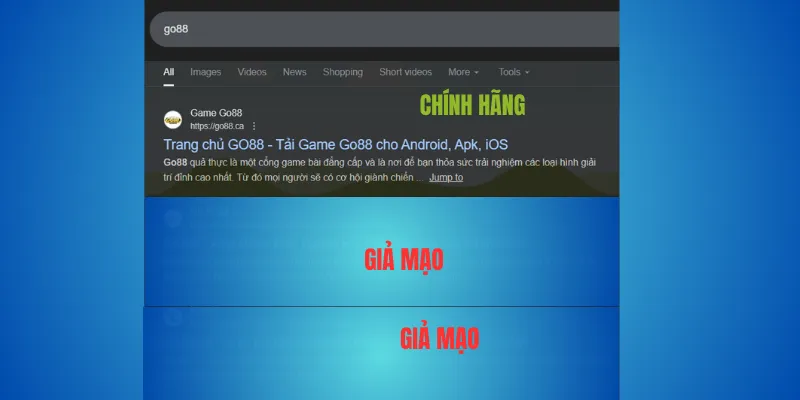 Truy cập chuẩn game bài Go88 online