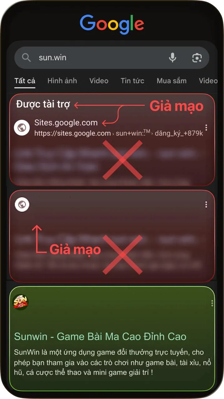 Hướng dẫn phân biệt Sunwin